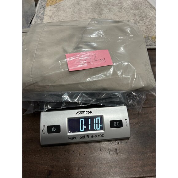 Haggar Mens Khaki Shorts Size 38 Classic Fit Flat Front - Picture 8 of 8